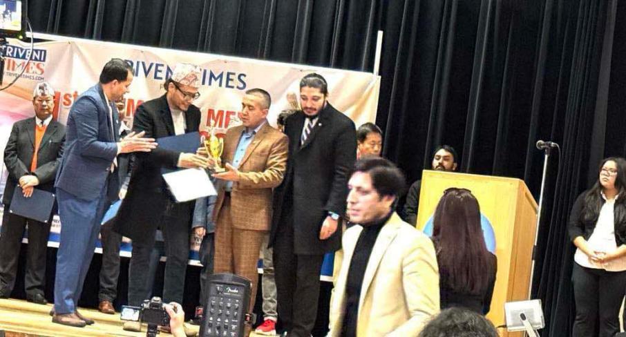 सिनेमेटोग्राफर सम्राट कार्की सहित ७ जनालाई ‘कम्युनिटी मिडिया अवार्ड २०२५’ प्रदान